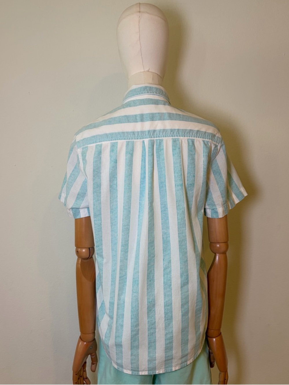 BDG Urban Outfitters Striped Short Sleeve Button Down Shirt Small - Picture 6 of 10